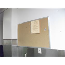 BULLETIN BOARDS (3), WHITE BOARD