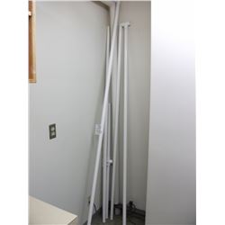PORTABLE ROOM DIVIDERS/STANDS/BROOM/DUST PAN