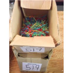 SWIZZLE STICKS - TWO BOXES