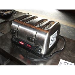 HATCO FOUR SLICE STAINLESS STEEL TOASTER
