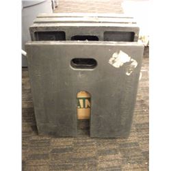 BLACK STANDS/BASES (4) - BOX