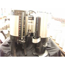 STAINLESS STEEL HOT BEVERAGE DISPENSERS (3)