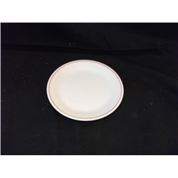 BANQUET ROUND SIDE PLATE WITH RIM - PER PILE (AS THEY COME)