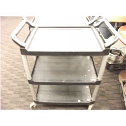 RUBBERMAID ROLLING CART