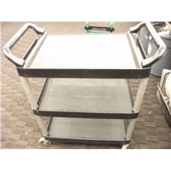 RUBBERMAID ROLLING CART