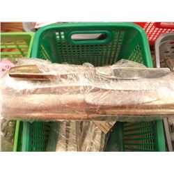 HEAVY FLAT PATTERN:  BUTTER KNIVES - PER BUNDLE (AS THEY COME)