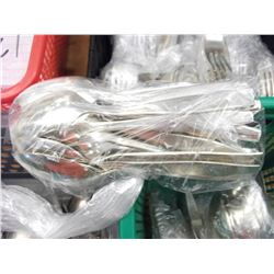 FLAT PATTERN:  TEASPOONS - PER BUNDLE (AS THEY COME)