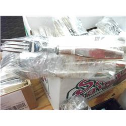 HEAVY FLAT PATTERN:  FISH FORKS - PER BUNDLE (AS THEY COME)