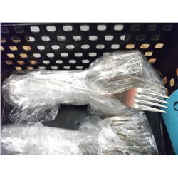 FLAT PATTERN:  DESSERT FORKS - PER BUNDLE (AS THEY COME)