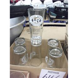 WILD ROSE BREWERY BEER GLASSES - BOX