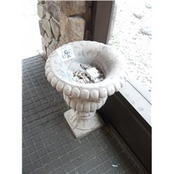 CONCRETE PLANTERS (X2)