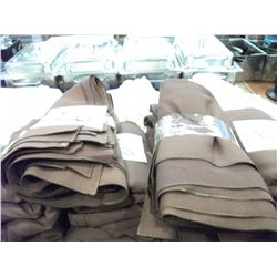 BROWN CLOTH NAPKINS - PER BUNDLE (AS THEY COME)