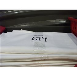 WHITE TABLE CLOTHS - CHOICE (AS THEY COME)