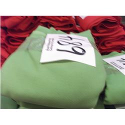 GREEN TABLE CLOTHS - CHOICE (AS THEY COME)
