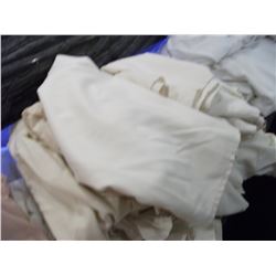 WHITE TABLE SKIRTS (X15)