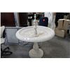 Image 2 : 4' FIBERGLASS DECORATIVE WATER FOUNTAIN