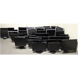 LARGE LOT OF VARIOUS MONITORS