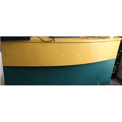 #7,8 72" CABINET COUNTER IMPERIAL GREEN & YELLOW