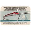Image 2 : RARE 1962 Disneyland SANTA FE & DISNEYLAND RAILROAD and MONORAIL Honorary Vice-President PASS