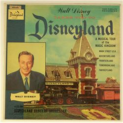 Ultra Rare WALT DISNEY TAKES YOU TO DISNEYLAND Tour Narration LP by Walt Disney