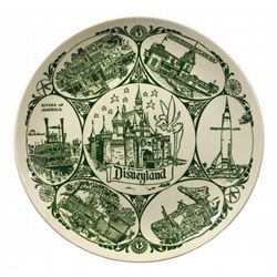 1956 Disneyland Decorative Plate