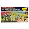 Image 1 : 1965 Disneyland PICTURAMA MAGIC RUB-ONS Craft Set