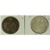 Image 2 : 2- SILVER COMMEM HALVES; 1893 COLUMBIA XF & 1925 STONE MT. NICE  AU