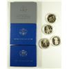 Image 1 : 7- PROOF COMMEMS; 3- 1986-S STATUE OF LIBERTY (2 WITH BOX), 2- 1991 D&S
