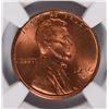 Image 2 : 1946-S LINCOLN CENT NGC MS-66 RED !!!