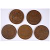 Image 1 : (5) 1866 TWO CENT PCS