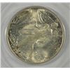 Image 2 : 1945 WALKING LIBERTY HALF DOLLAR, PCGS MS-63  RATTLER HOLDER LOOKS UNDERGRADED!