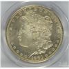 Image 2 : 1880-CC MORGAN SILVER DOLLAR, PCGS  MS-63  WHITE!