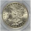 Image 2 : 1885-CC MORGAN SILVER DOLLAR, PCGS MS-63  NICE WHITE COIN!
