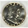 Image 2 : 1952 FRANKLIN HALF DOLLAR, PCGS PROOF-65