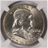 Image 2 : 1958-D FRANKLIN HALF DOLLAR NGC MS-63