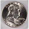 Image 2 : 1959 FRANKLIN HALF DOLLAR ANACS MS-63 FBL