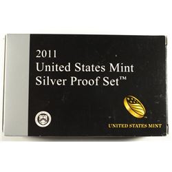 2011 SILVER PROOF SET in ORG BOX