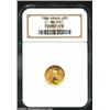 Image 1 : 1996 G$5 Tenth-Ounce Gold Eagle MS70 NGC. Brilliant and dazzling, with wonderful color, a perfect st