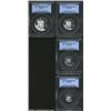 Image 1 : 2001-W P$10 Platinum Eagle Proof Set PR69 Deep Cameo PCGS. The $10, $25, $50, and $100 2001-W platin