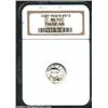 Image 1 : 2001 P$10 Platinum Eagle MS70 NGC. A fully struck and flawlessly preserved example, with beautiful s