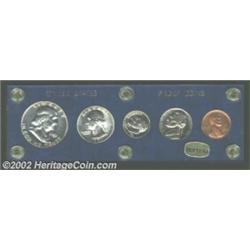 An Uncertified 1951 proof set that grades between PR64 and PR67, housed in a plastic Capitol holder.