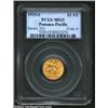 Image 1 : 1915-S $2 1/2 Panama-Pacific Quarter Eagle MS65 PCGS. Uncommonly smooth for the type, both sides are