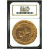 Image 1 : 1915-S $50 Panama-Pacific 50 Dollar Round AU58 NGC. This coin was consigned to us by the same collec