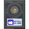 Image 2 : 1893 25C Isabella Quarter MS64 PCGS. Rich speckles of tobacco-brown and cobalt-blue patina encroach.