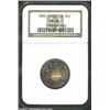 Image 1 : 1893 25C Isabella Quarter MS66 NGC. A gorgeous coin for the toning enthusiast, both sides display ov