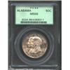 Image 1 : 1921 50C Alabama MS66 PCGS. Wonderfully original with eye appeal to spare, this coin displays soft,.