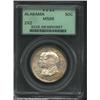 Image 1 : 1921 50C Alabama 2x2 MS66 PCGS. This is one of the loveliest Gem quality Alabama 2x2 Halves that thi