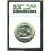Image 1 : 1937 50C Antietam--Cleaned--ANACS. Unc Details, Net AU55. A brilliant and lustrous Commemorative tha