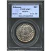 Image 1 : 1935-D 50C Arkansas MS67 PCGS. Conditionally rare, and desirable as such, this smooth example is sil