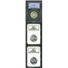 Image 1 : 1935/34 SET Boone PDS Set MS66. The Philadelphia Mint example is certified by PCGS, while the D-mint